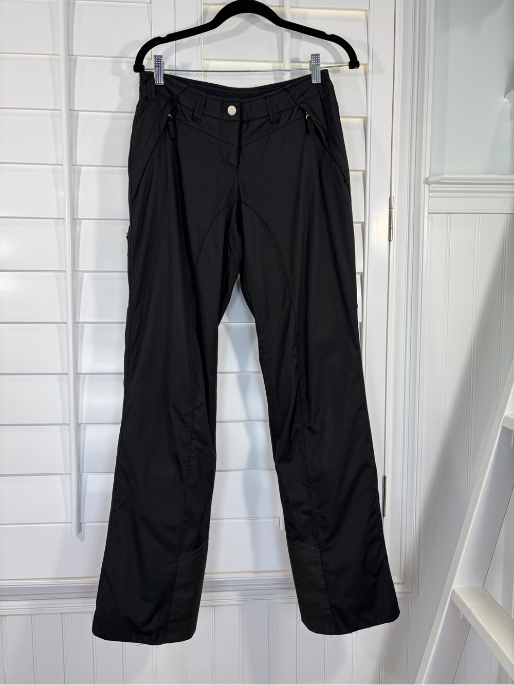 BOGNER FIRE & ICE Black Boot-Cut Snow Ski Pants (6)